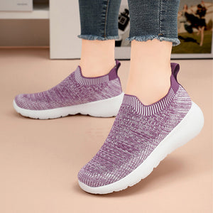 Ladies Spring Slip-On Soft Sole Lightweight Casual Shoes