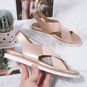 Women's summer non-slip wear-resistant flat sandals