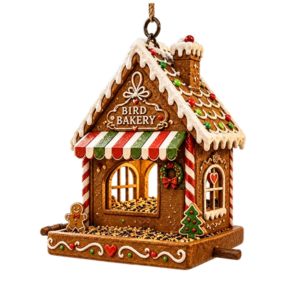 Graddi Holly & Seed Christmas Bird Feeder