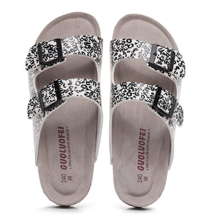 Two-button soft-soled comfortable slippers Unisex
