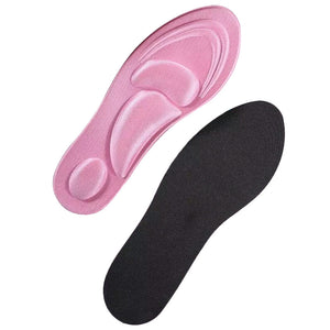 4d Memory Foam Orthopedic Insoles For Shoes Women Men Flat Feet Arch Support Massage Plantar Fasciitis Sports Pad