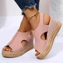 Load image into Gallery viewer, 2023 summer fish mouth open toe high heel sandals
