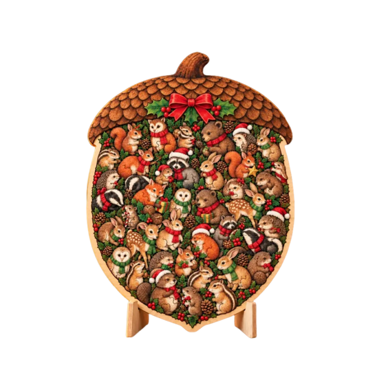 Graddi Christmas Wooden Puzzle