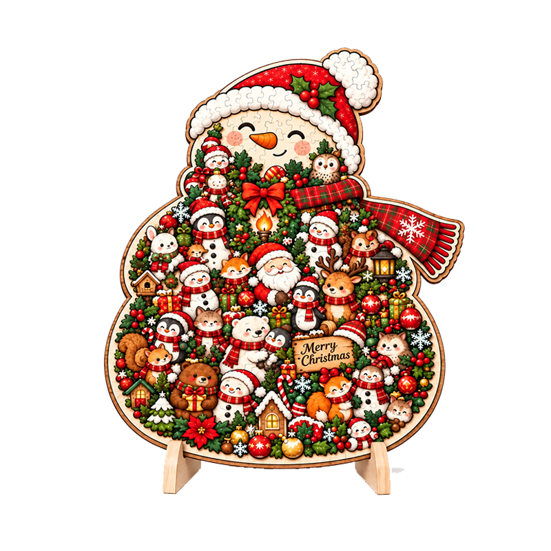Graddi Christmas Wooden Puzzle