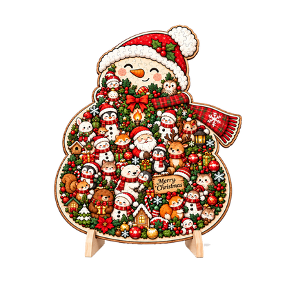 Graddi Christmas Wooden Puzzle