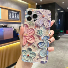 Load image into Gallery viewer, 🌸Hot selling🌸Vintage Oil Painting Flower iPhone Case
