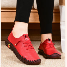 Cargar imagen en el visor de la galería, Hand-stitched fiber wear-resistant flat women&#39;s shoes
