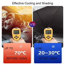 Load image into Gallery viewer, Foldable Car Windshield Sun Shade Umbrella
