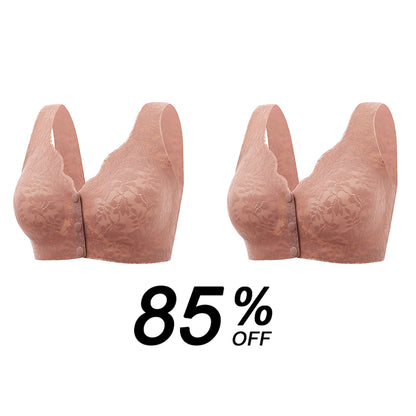 🌸HOT SALE 50% OFF🌸 - FRONT BUCKLE SLEEP BRA FOR WOMEN OF ALL AGES(M-3XL)