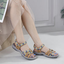 Load image into Gallery viewer, Womens Walking Athletic Sandals Open Toe Wide Comfy Water Sandal
