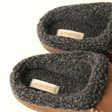 Load image into Gallery viewer, Men&#39;s Microsuede Moc Toe Clog Cuff Slipper
