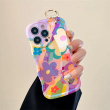 Load image into Gallery viewer, Dopamine Graffiti Flower iPhone Case
