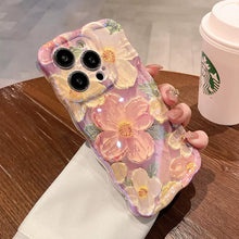 Load image into Gallery viewer, Oil Painting Flower iPhone Case
