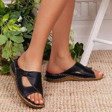 Load image into Gallery viewer, 【35-43】2024 zapatos de plataforma de moda nuevas zapatillas de playa casuales para las mujeres de gran tamaño
