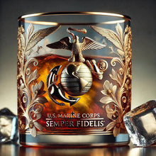 Load image into Gallery viewer, Graddi Veteran Tribute Glass
