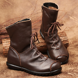 New winter low heel warm short boots