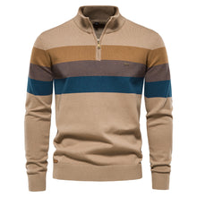 Cargar imagen en el visor de la galería, Winter New Men&#39;s Cotton Casual Zipper Knitted Sweater
