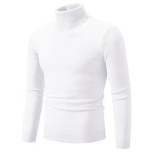 Cargar imagen en el visor de la galería, Men&#39;s Soft Cotton Slim Fit Turtleneck Sweater
