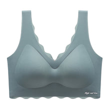 Load image into Gallery viewer, No Wire Ice Silk Seamless Bandeau Push-Up Bra
