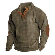 Cargar imagen en el visor de la galería, Men&#39;s Outdoor Casual Stand Collar Long Sleeve Sweatshirt
