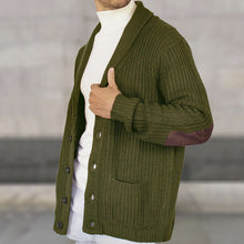 Cargar imagen en el visor de la galería, Men Long Sleeve Loose Cardigan Turn-down Collar Coat
