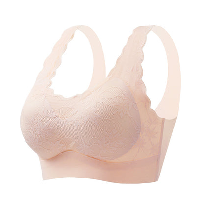 Seamless push-up bra