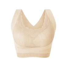 Cargar imagen en el visor de la galería, Women&#39;s plus size push up front buckle sports bra

