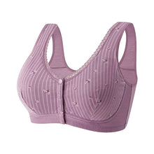 Load image into Gallery viewer, Front Button No Steel Ring Comfortable Breathable Bra
