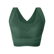Cargar imagen en el visor de la galería, Women&#39;s plus size push up front buckle sports bra
