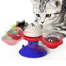 Load image into Gallery viewer, Interactive Windmill Cat Toys with Catnip
