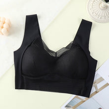 Load image into Gallery viewer, Women&#39;s lace wide shoulder strap beautiful back bra
