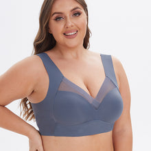 Load image into Gallery viewer, Integrated Fixed Cup GluE-free Plus Size Sports Bra
