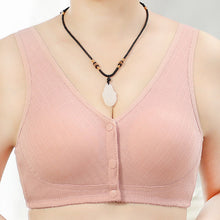Load image into Gallery viewer, Women&#39;s wire-free front button tank top bra
