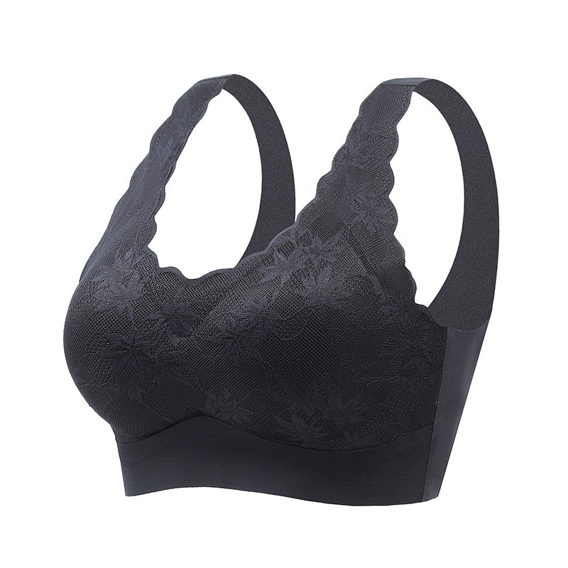 Seamless push-up bra