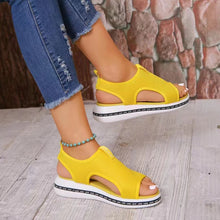Load image into Gallery viewer, Summer Fashion Flat Fly Woven Women&#39;s Sandals

