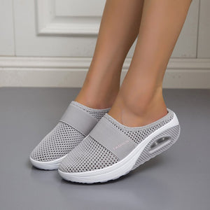 【35-43】2023 Zapatos de malla con colchón de aire, zapatos de malla hueca - España