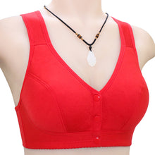 Load image into Gallery viewer, Ladies Cotton Tank Front Button Bra
