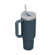 Load image into Gallery viewer, Stainless Steel Vacuum Insulated Tumbler with Lid and Straw for Water, Iced Tea or Coffee
