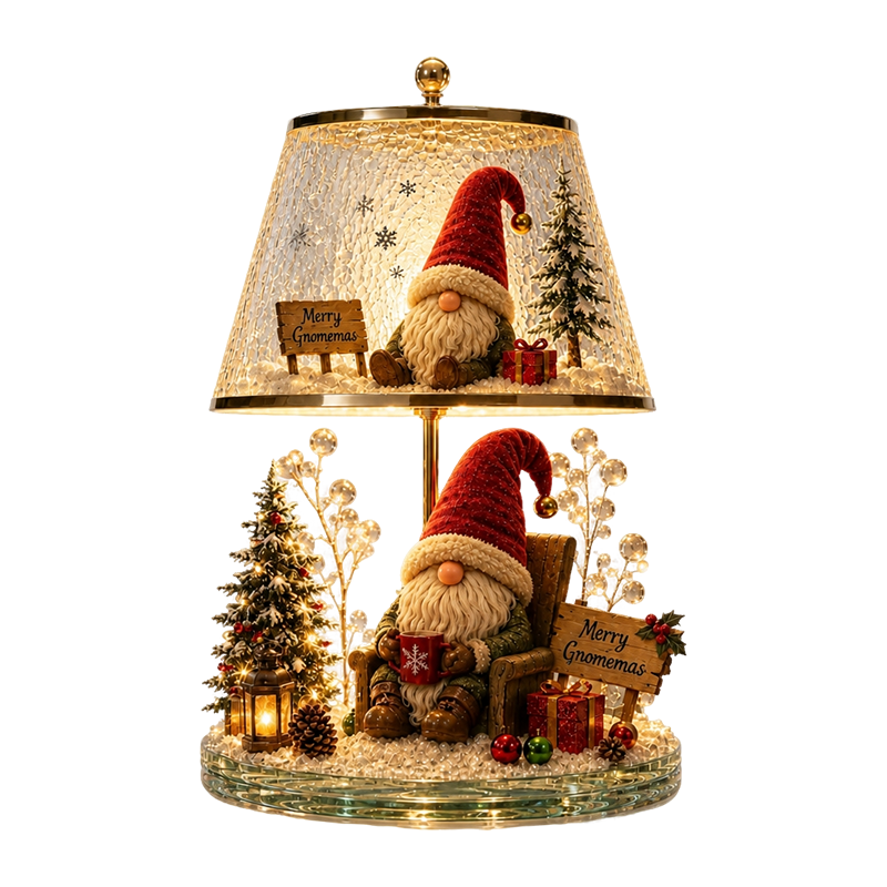 Esslyn Hearthside Gnome Glow Lamp