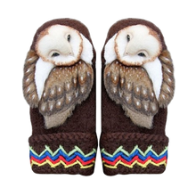 Load image into Gallery viewer, Grishay OwlKnits Mittens
