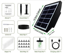 Load image into Gallery viewer, Solar Automatic Plant Self Watering Devices- Solar Drip Irrigation System
