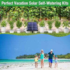 Solar Automatic Plant Self Watering Devices- Solar Drip Irrigation System