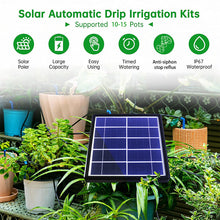 Load image into Gallery viewer, Solar Automatic Plant Self Watering Devices- Solar Drip Irrigation System
