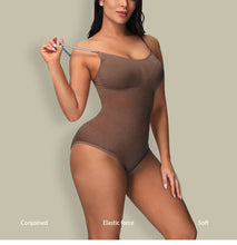 Cargar imagen en el visor de la galería, Tummy control body shaper one piece underwear with bra
