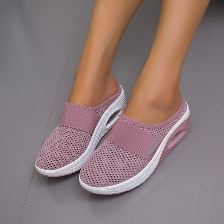 【35-43】2024 Zapatos de malla con colchón de aire, zapatos de malla hueca - España