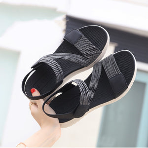 Women Lightweight Comfortable Wide width Sports Wedges Sandals 2024