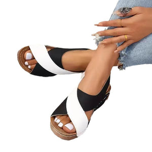 Women's Colorblock Fashion Sandals