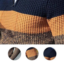 Cargar imagen en el visor de la galería, V-hals Kleur Gebreide Coltrui Sweater
