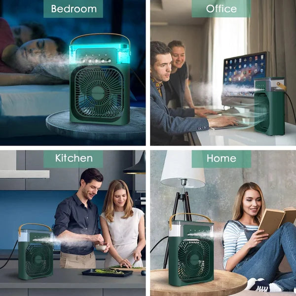 3 in 1 Air Cooler, save more electricity+FREE Sun Protection Film Glass Film