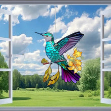 Load image into Gallery viewer, Grishay Hummingbird Suncatcher
